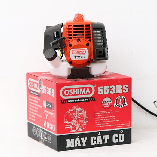 Máy phát cỏ OSHIMA 553RS 2.3kW Cam-xám 2 thì (rời, chết)