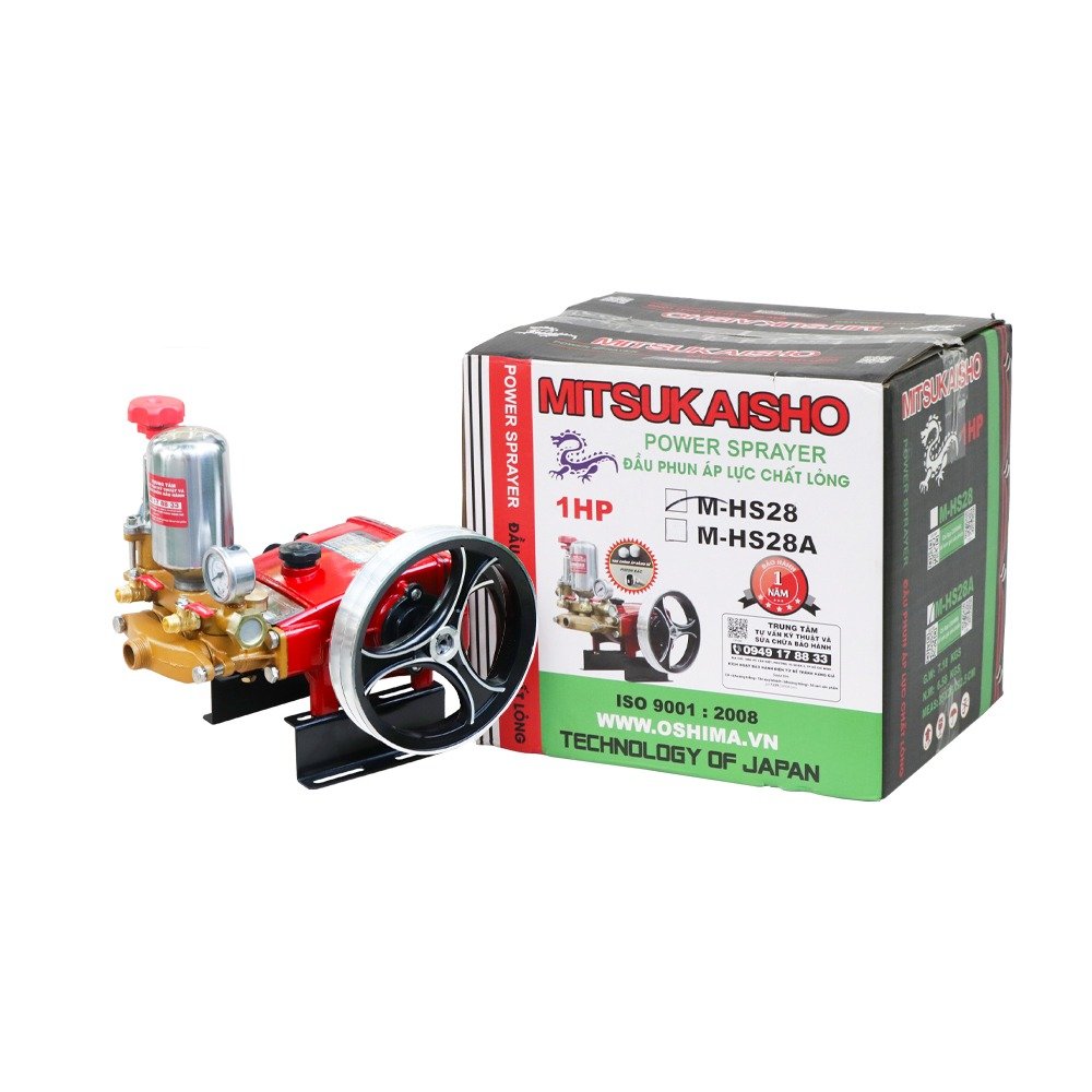 Đầu xịt Mitsukaisho M-HS28 1.0HP Đỏ
