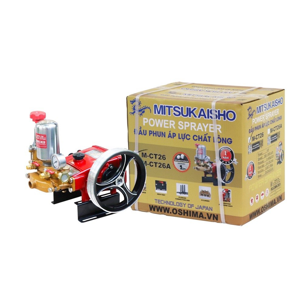 Đầu xịt Mitsukaisho M-CT26 1.0HP Đỏ