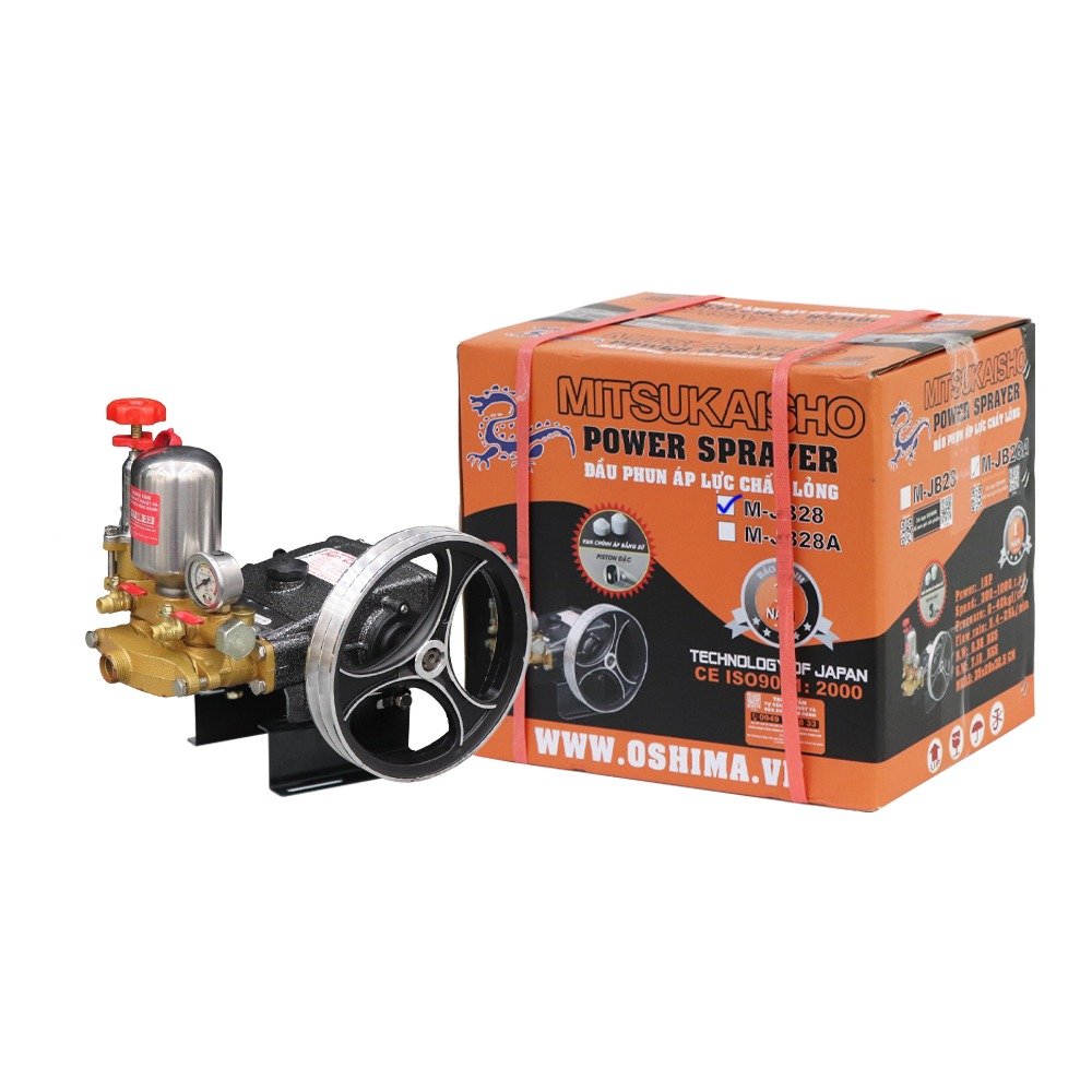 Đầu phun áp lực chất lỏng Mitsukaisho M-JB28 1.0HP Đen