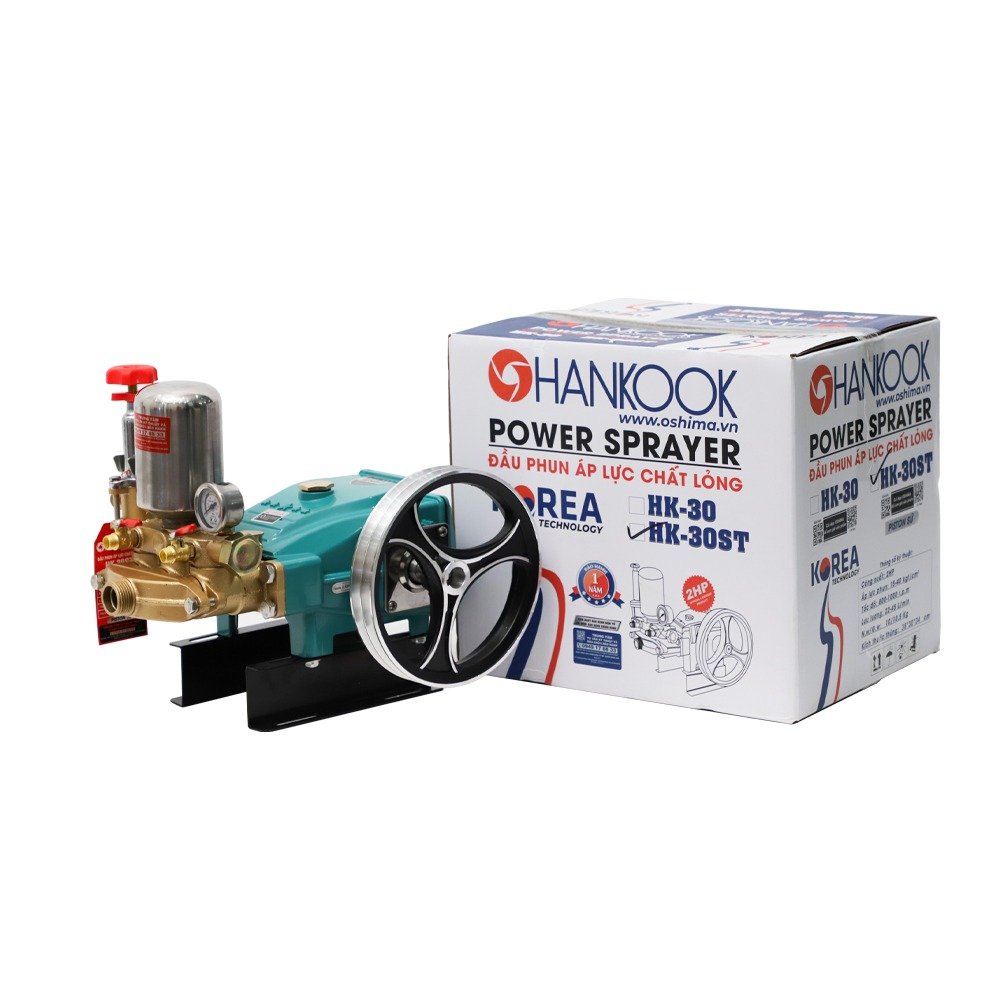 Đầu phun áp lực chất lỏng HANKOOK HK-30ST 2.0HP Xanh đậm (hoạt động bằng sức kéo động cơ)