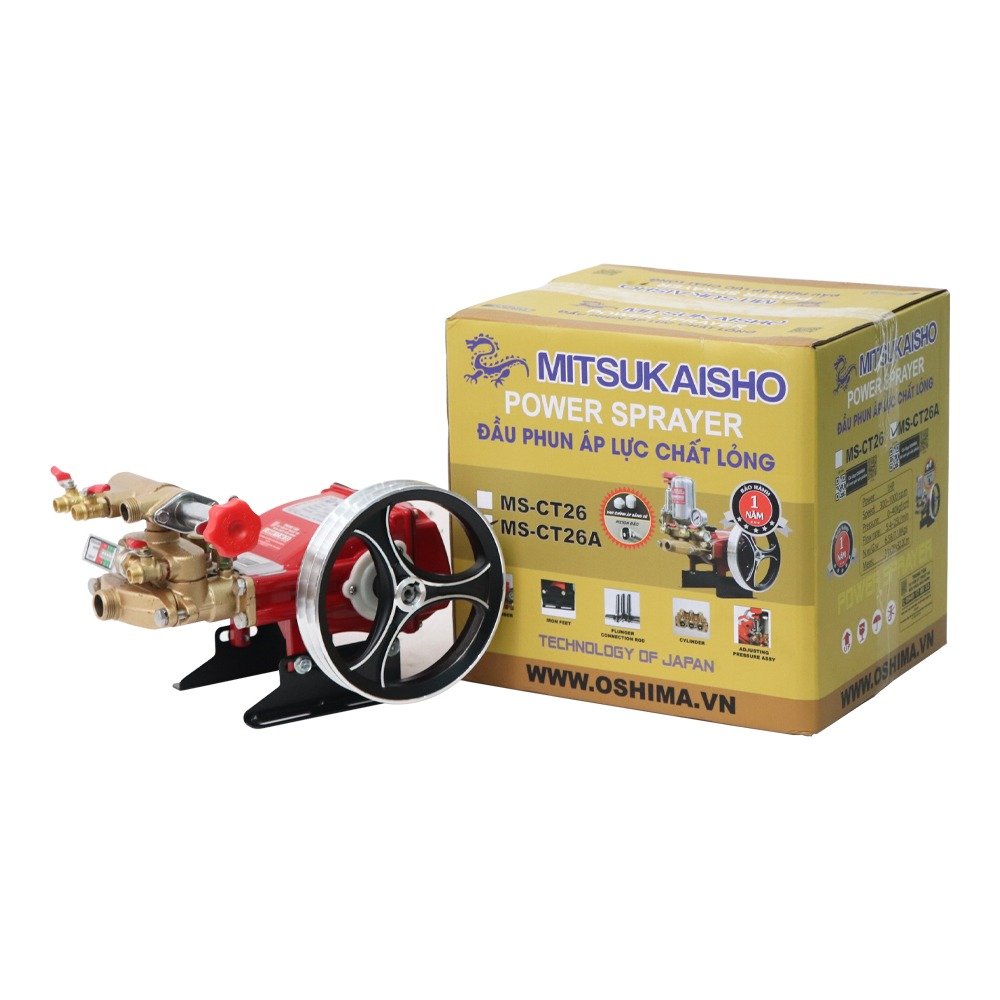 Đầu xịt MITSUKAISHO MS-CT26A 1.0HP Đỏ