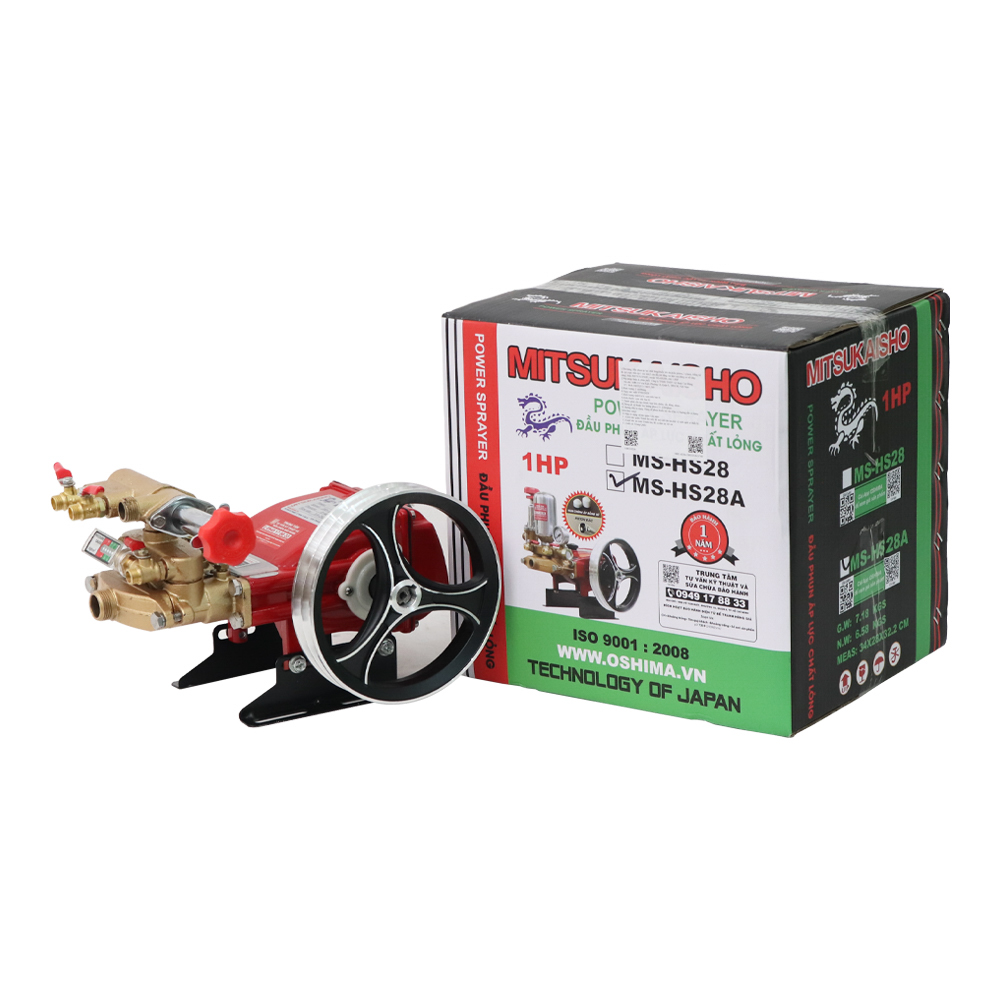Đầu xịt MITSUKAISHO MS-HS28A 1.0HP Đỏ