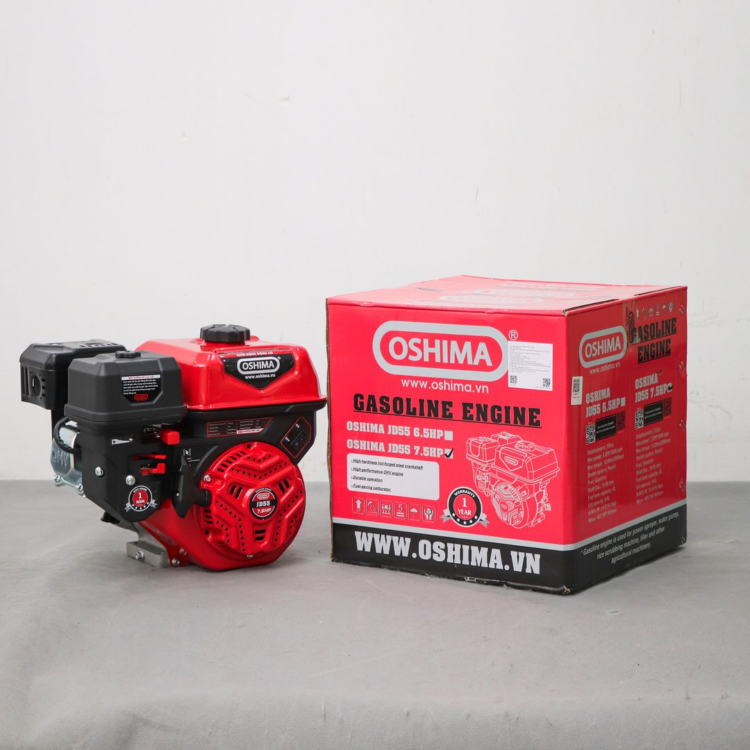 Máy nổ OSHIMA JD55 7.5HP Đỏ