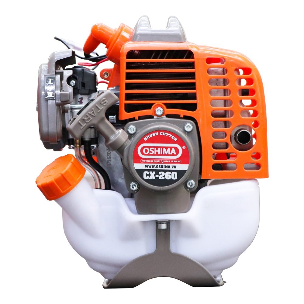 Máy phát cỏ Oshima CX260 0.7KW Cam-xám 2 thì (rời, chết)