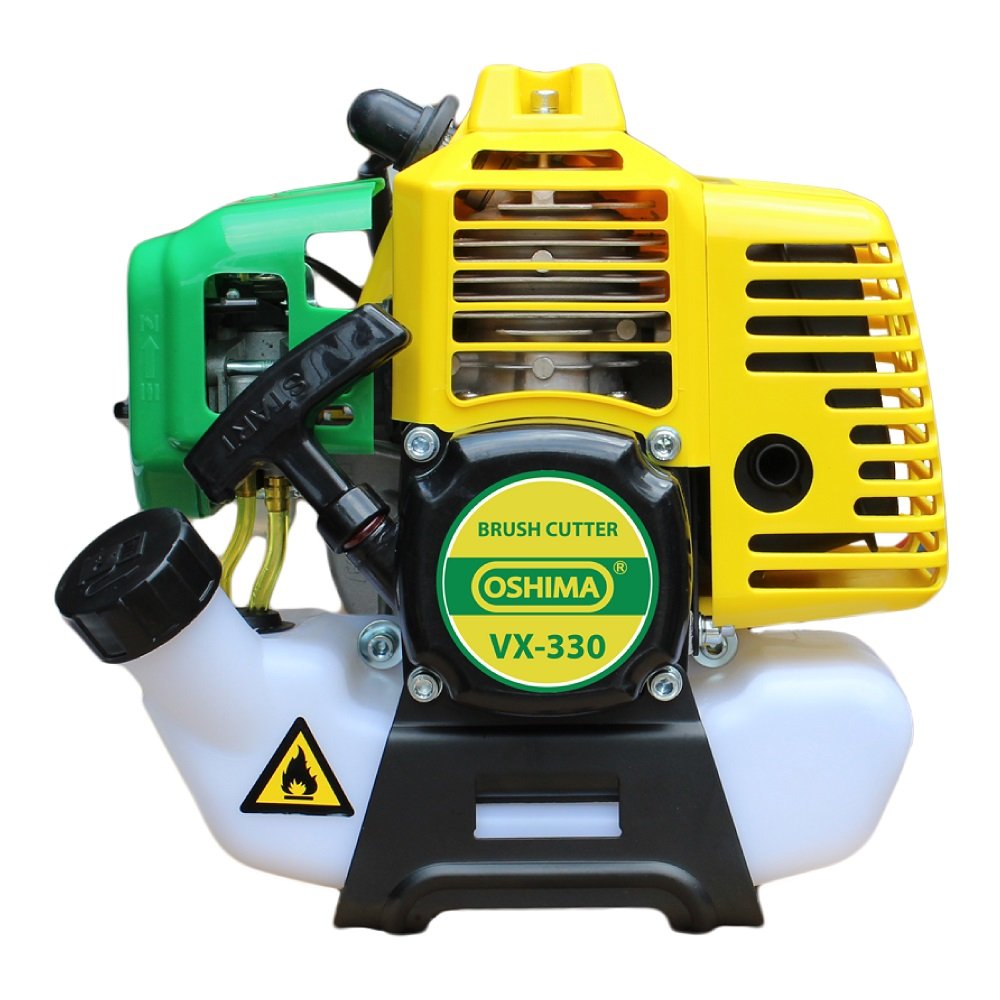 Máy phát cỏ Oshima VX330 900W Vàng-xanh 2 thì (rời, chết)