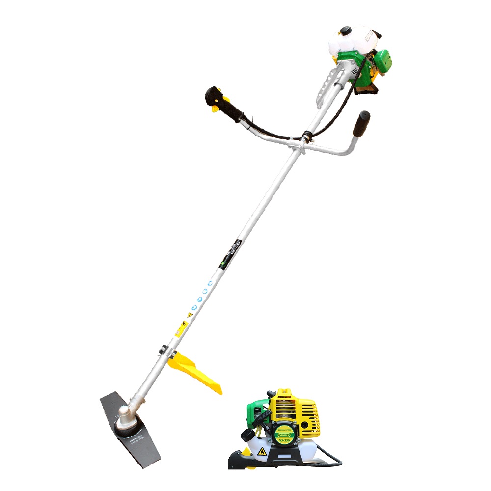 Máy phát cỏ Oshima VX330 900W Vàng-xanh 2 thì (rời, chết)