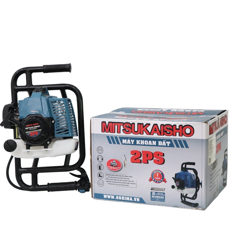 MĐK Mitsukaisho 2PS 2.2kW Xanh-đen 2 thì (không mũi)