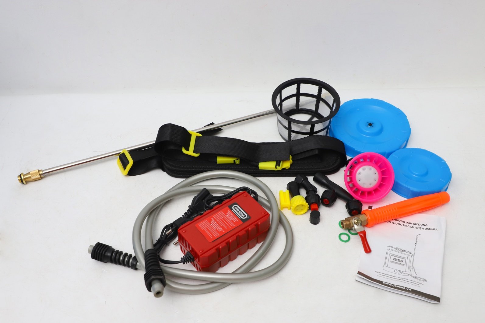 Máy phun thuốc trừ sâu, côn trùng điện ELEPHANT 20DP- ắc quy Xanh Bình ắc quy 12V12Ah