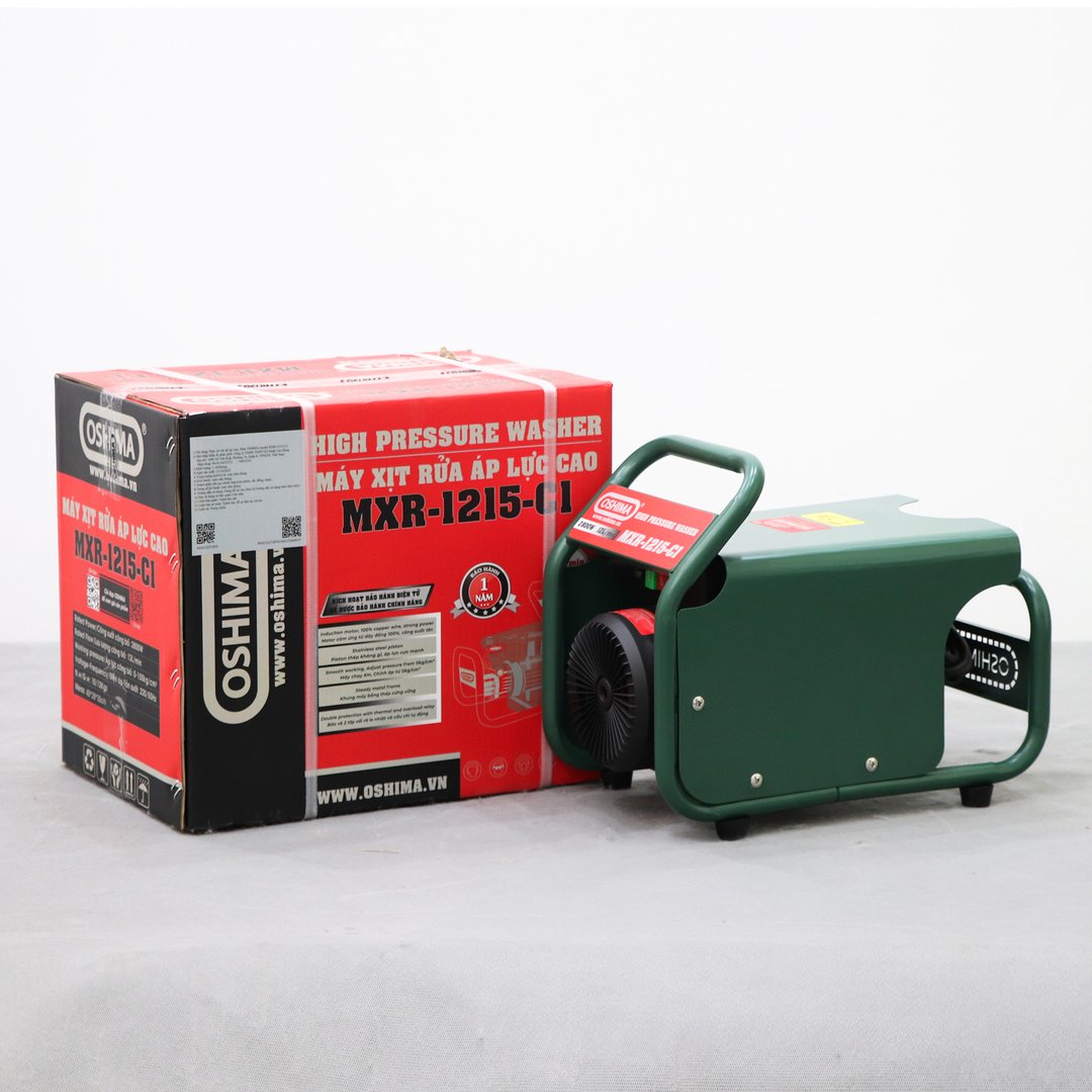 Máy rửa xe Oshima MXR-1215-C1 2.8kW Đen