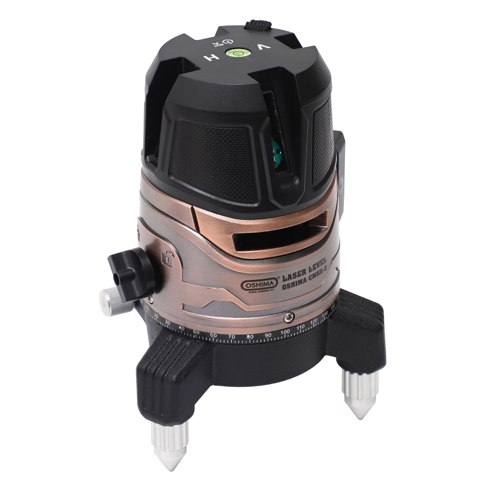 Máy laze Oshima CM5X-2 Màu đồng Pin lithium